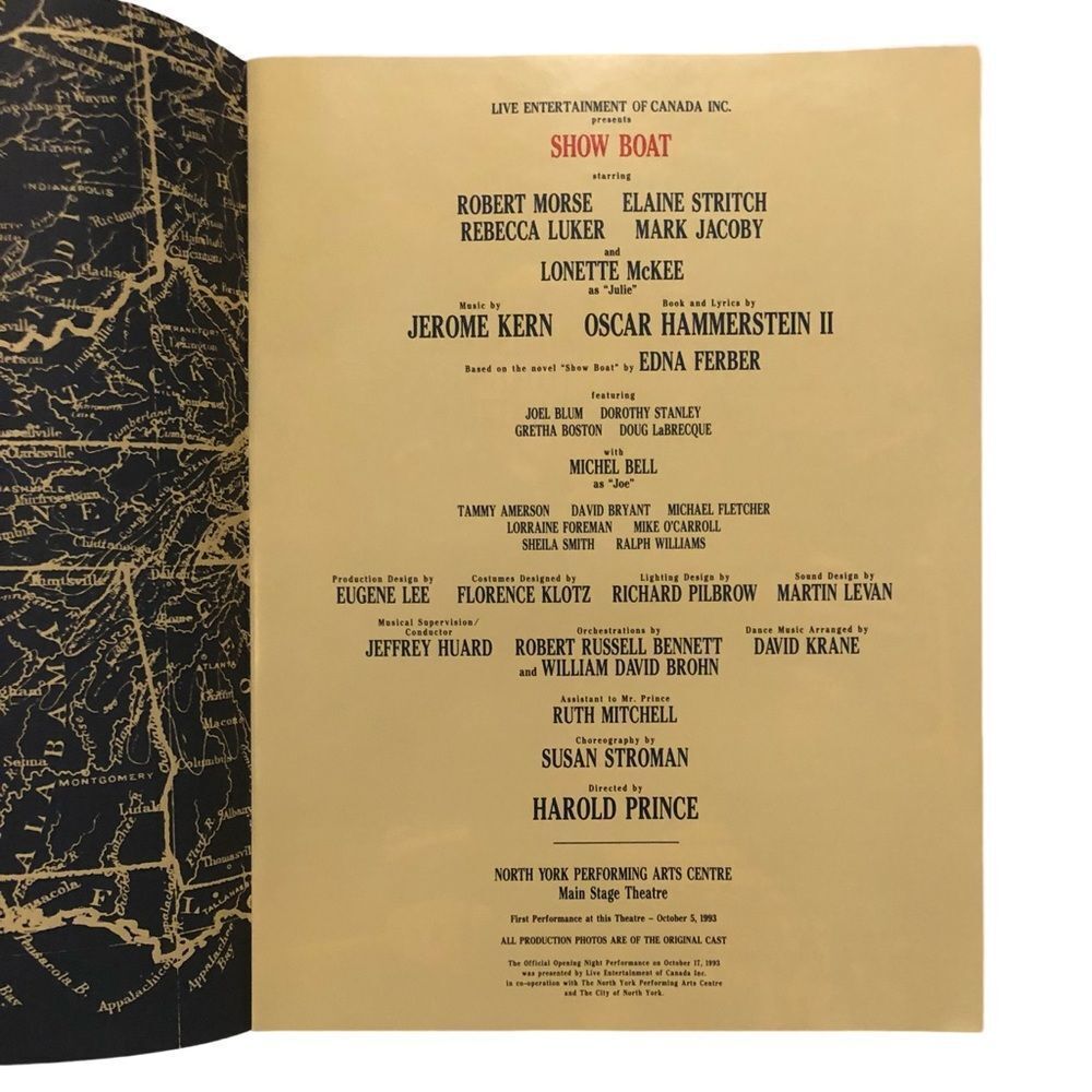 Show Boat The Musical World Premiere Collectors Pack - CD + Program - RA… - Picture 6 of 9